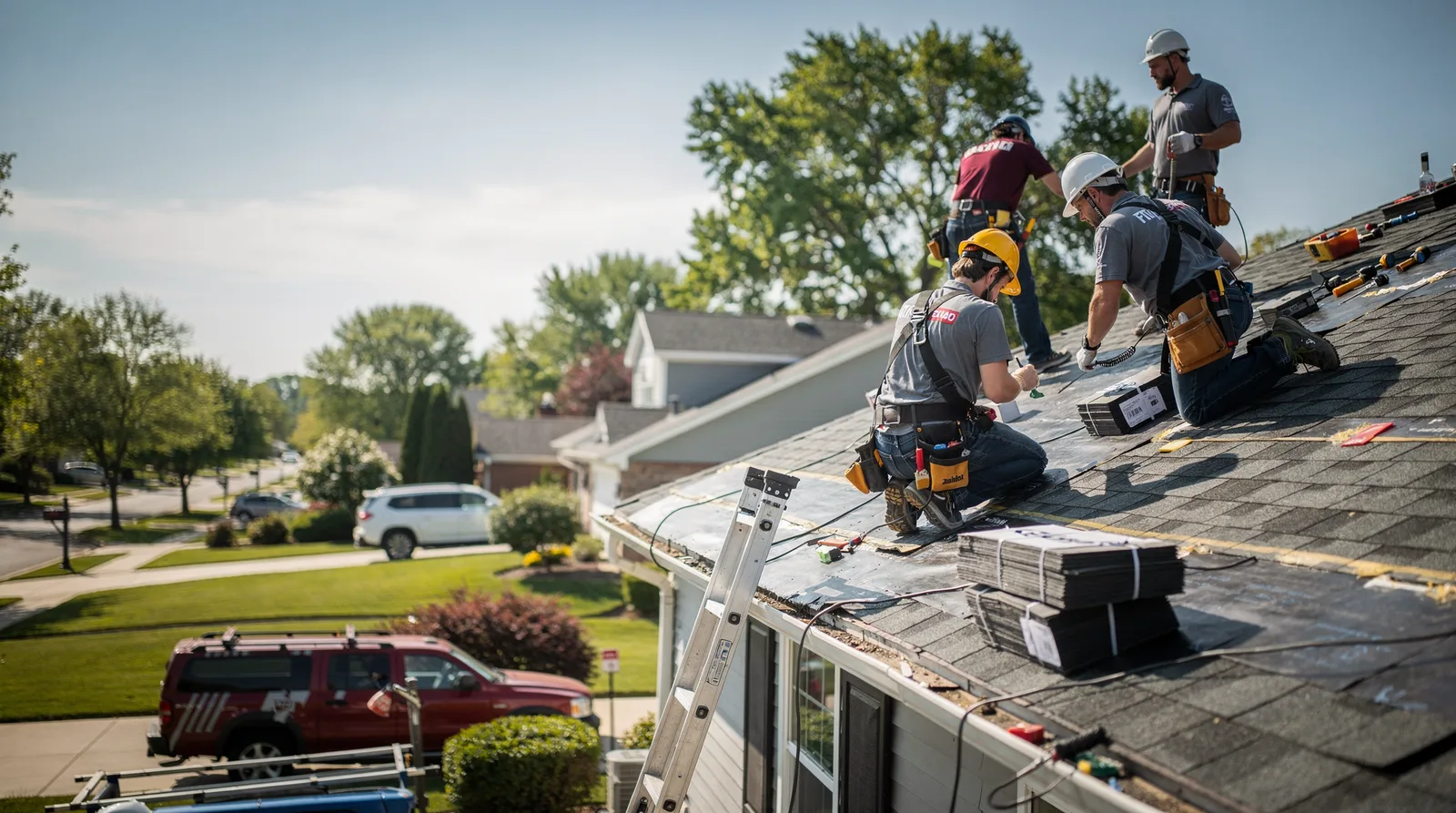 Roof Repair in Little Suamico, WI around you